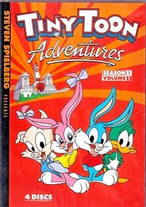 Steven Spielberg Presents Tiny Toon Adventures Season 1, Vol 1 (4-DVD, 2008, [J2 - Imagen 1 de 2