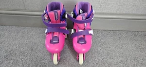 Kids Pink Rollerskates Decathlon - Picture 1 of 7