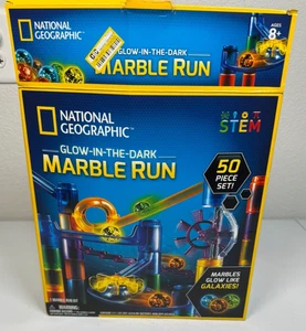 National Geographic Glow-in-the-Dark Marble Run - Lot de 50 pièces (lire description) - Photo 1 sur 6
