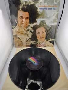 Loretta Lynn Conway Twitty LP Vinyl Louisiana Woman Mississippi Man MCA 335 - Picture 1 of 6