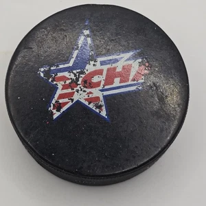 College Hockey Association Championship Puck 2007 UAH RMU Provenance Available - Picture 1 of 7