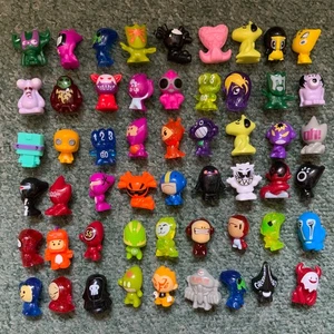 Gogo’s Crazy Bones Figures Assorted Job Lot Bundle x 54 Character Toys - Picture 1 of 5