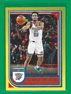 2022-23 Hoops Basketball Yellow Jeremiah Robinson-Earl #207 OKC Thunder  - Picture 1 of 2
