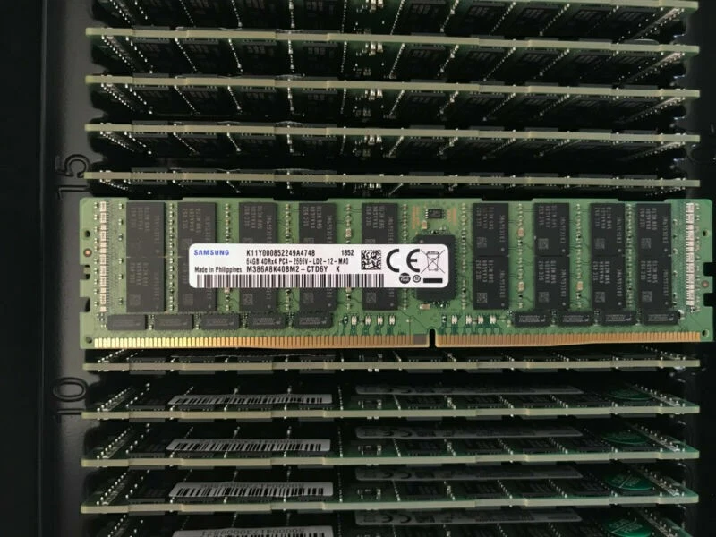 64GB DDR4 RAM Samsung 4DRx4 PC4-2666V M386A8K40BM2-CTD6Q M386A8K40BM2-CTD6Y K - Image 1 of 1
