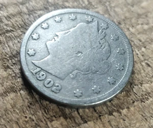 1902 Liberty Head V Nickel ~ G Zustand ~ US Münze - Beanspruchen Sie Ihre heute! - Bild 1 von 7