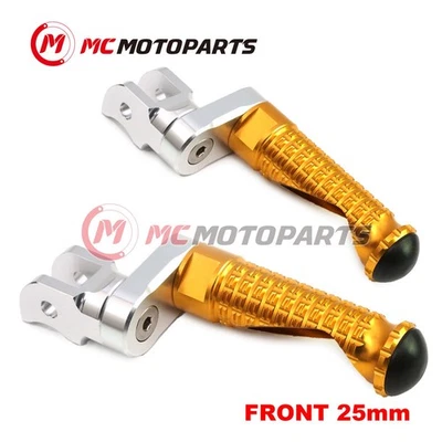 For Triumph Speed Triple 900 94-96 95 MPRO 25mm Extended GOLD Front Foot Pegs Foto 1 de 4