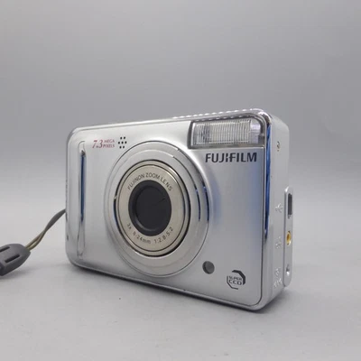 Fujifilm Digital Camera FinePix A700 7.3MP Silver Tested *Read* - Image 1 of 4