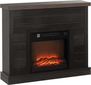 Camino Elettrico Con Effetto Fiamma 3D, 97Cm 1800W Caminetto Elettrico Con Spegn - Foto 1 di 12