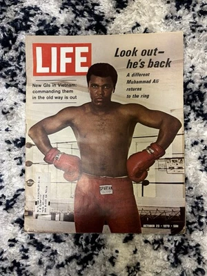 Life Magazine Muhammad Ali October 23, 1970 - Image 1 of 2