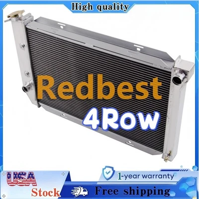 Radiador 381 4 filas para Ford Mustang 1969-1972/LTD/Galaxie 500/Torino/Fairlane 26" Foto 1 de 4