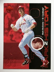 1999 Upper Deck Challengers for 70 Mark on History #M15 Mark McGwire 60 - Bild 1 von 2