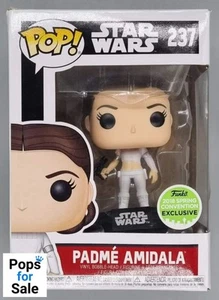 237 Padme Amidala (Geonosis) Star Wars 2018 Con Funko POP - Damaged Box - Picture 1 of 4