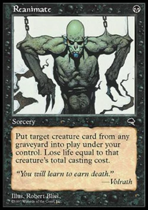 MTG English Reanimate NM Normal Tempest - Image 1 of 1