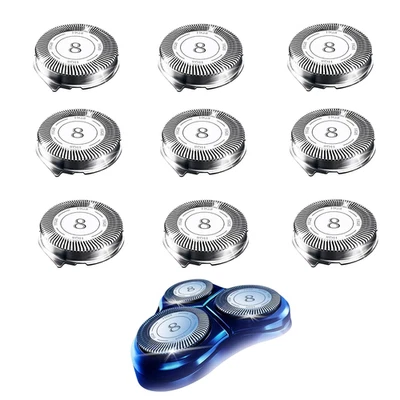 HQ8 Replacement Heads Compatible with Philips Norelco Aquatec Shavers, Razor Bla - Image 1 of 4