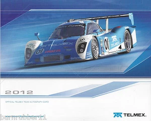 Postal Scott Pruett 2012/Memo Rojas ""Telmex"" #01 serie Grand-Am Rolex - Imagen 1 de 1