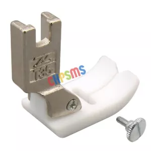 TZ652 High Shank Smooth ZigZag Foot Compatible with SINGER 20U BROTHER B651 B652 - Foto 1 di 3