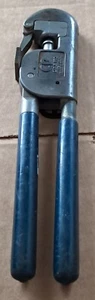 CP Cable Pro Coaxial Coax Compression Hand Tool USA  Blue Handle Crimp - Picture 1 of 10
