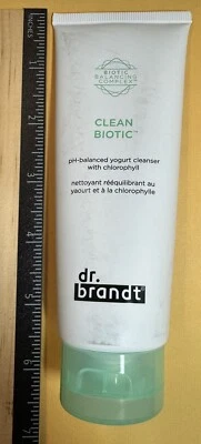 Dr. Brandt - Limpiador de yogur biótico limpio con pH equilibrado / Nuevo sin caja / Sellado / 105 ml / 3,5 fl oz Foto 1 de 3
