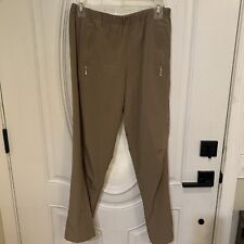 Lucy Tech Womens Joggers Pants Khaki Size Small Short Athletic Quick Dry