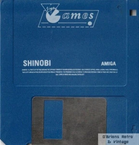 Shinobi - Virgin Games - Commodore Amiga - Disquete - Imagen 1 de 1