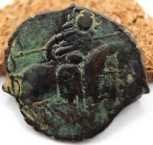 Seljuks of Rum | Kilij Arslan II | AE Fals | 1155-1192 | Sword Lion | Horseman - Picture 1 of 8
