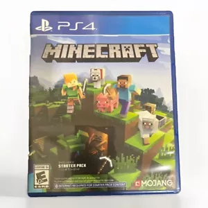 Minecraft (Sony PlayStation 4, 2019) PS4 - Slightly Used - Picture 1 of 3