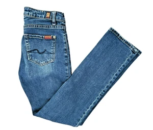 7 For All Man Kind Fool Proof Denim Slimy Jeans Größe 14 - Bild 1 von 6