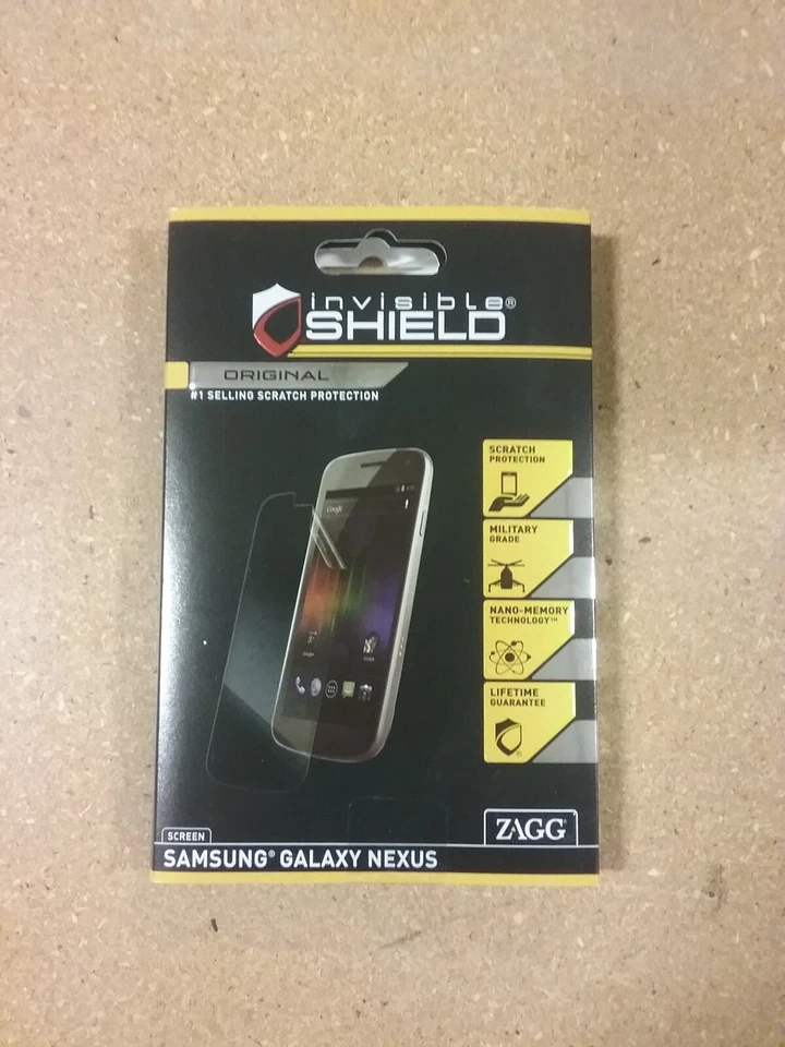 Защита экрана и царапин ZAGG InvisibleShield от царапин для Samsung Galaxy Nexus - Изображение 1 из 2