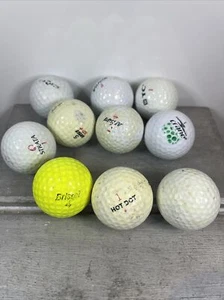 Golf balls x10 Vintage Collectable - Picture 1 of 1