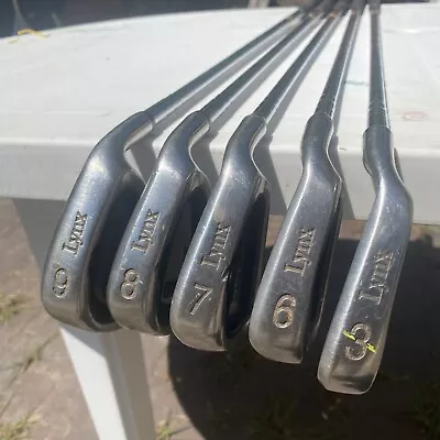 Lynx Black Cat Men's Iron Set RH Regular Flex Steel Shaft - Image 1 of 4