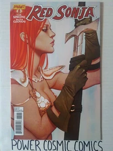 Cubierta de Jenny Frison Red Sonja #6 (Dynamite Entertainment diciembre 2013) en estado bastante bueno/casi nueva - Imagen 1 de 2