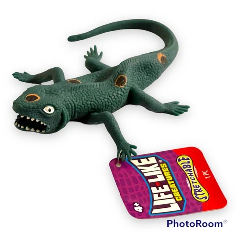 Lizard Life-Like Creatures Squishy Soft Stretchable Reptile Imperial Toy JA-RU Cover