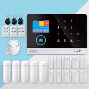 Alarm System fit Home Burglar Security 433MHz WiFi GSM Alarm Wireless Tuya Smart - Picture 1 of 17