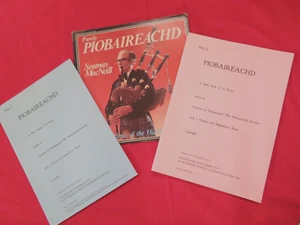 PIOBAIREACHD BOOK 5 & 6 / SEUMAS MACNEILL, PURELY PIOBAIREACHD ALBUM - Picture 1 of 17