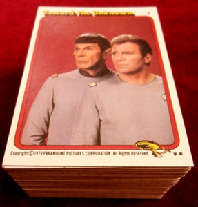 STAR TREK: THE MOTION PICTURE - Complete VINTAGE Base Set (88 cards) TOPPS 1979