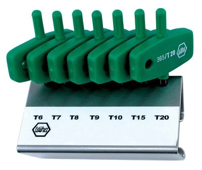 	Wiha 36590 Torx Hex Key Set Wing Handle 7 Piece	 - Image 1 of 4