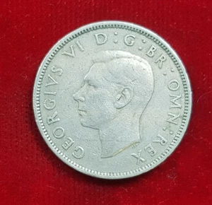 2 Two Shilling Shillings 1950 - George VI - England Great Britain - Picture 1 of 2