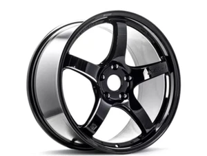 Rays Gram Lights 57CR 19x10.5 +12 5x114.3 Glossy Black Wheel - Picture 1 of 2