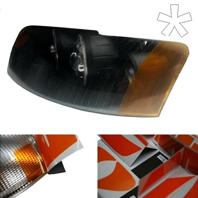 US Folie Audi A4 B6 Typ 8E Facelift, Blinker Tuning Scheinwerfer Style Aufkleber - Bild 1 von 3