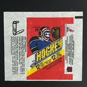 1977-78 O-PEE-CHEE WRAPPER *SEHR GEPFLEGT* 57848 - Bild 1 von 2