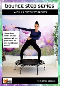 BARLATES BOUNCE STEP 6 WORKOUTS EXERCISE DVD LINDA WOOLDRIDGE STEJSKAL NEW - Picture 1 of 2