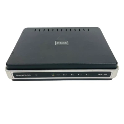 D-Link DES-1105 Destkop Ethernet Switch 5 Port 10/100 Mbps BDES1105A-A1 - Image 1 of 4