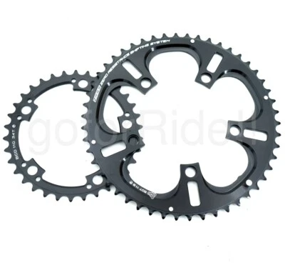 Driveline Chain ring Road Bike 50-34T,11 Speed,BCD:110 Black for Shimano/Fsa use - Image 1 of 4