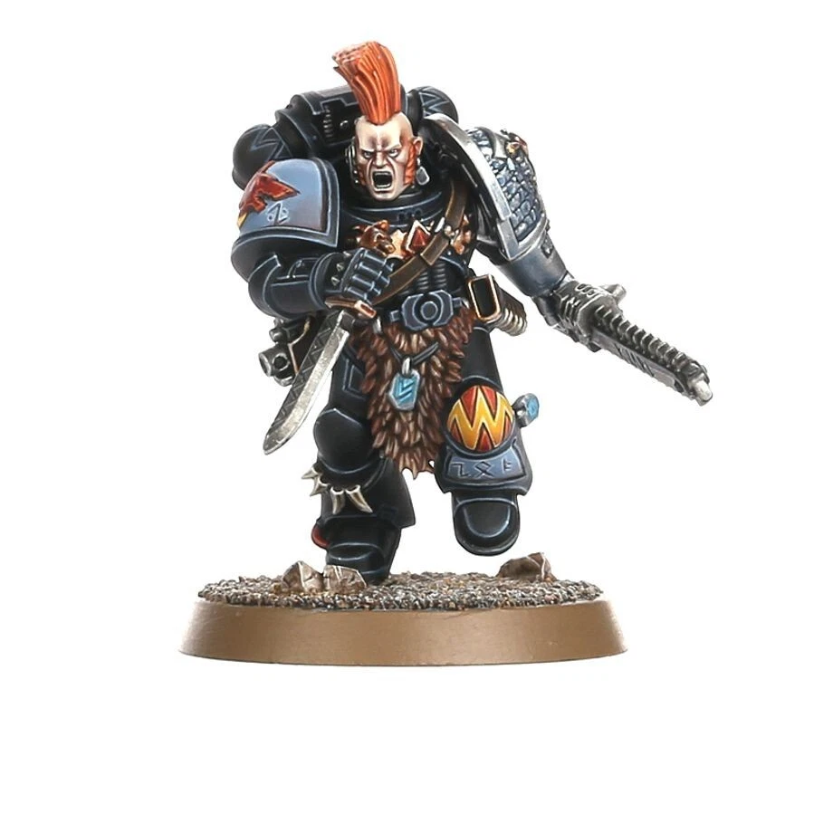 Space Wolves Space Marine DRENN REDBLADE Deathwatch Overkill kill team CASSIUS - Image 1 of 2