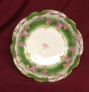 Antike Latrille Freres Limoges 7" handbemalte "Müslischale" 1900-1909 - Bild 1 von 5