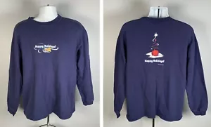 Sudadera Sonic America's Drive In Restaurant Happy Holidays Para Hombre Grande Algodón - Imagen 1 de 3
