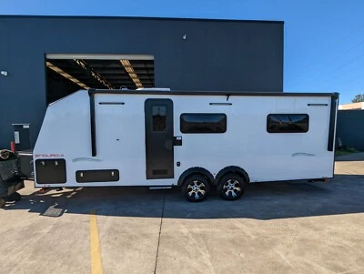 TAURUS 7.5 ENDURO-XL ULTIMATE TOY HAULER / CARAVAN  - 100% AUSSIE CUSTOM BUILT - image 1 of 4