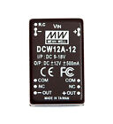1pc DCW12A-12 DC to DC Converter Vin=12V Vout=±12V Iout=±500mA Po 12W Mean Well