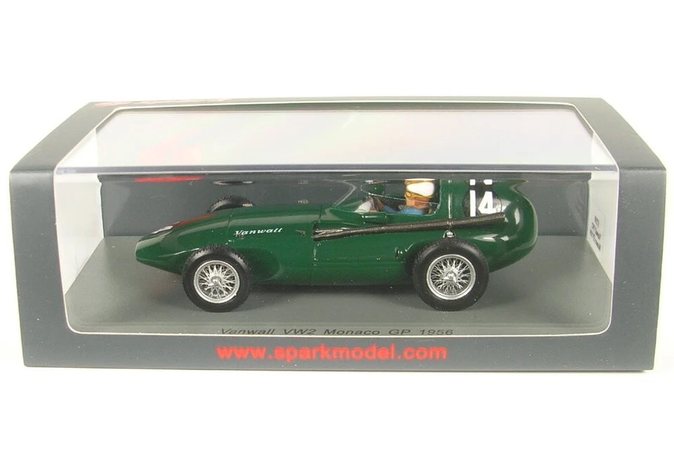 Vanwall VW2 No.14 Monaco Gp Formula 1 1956 (Maurice Trintignant) - Immagine 1 di 1