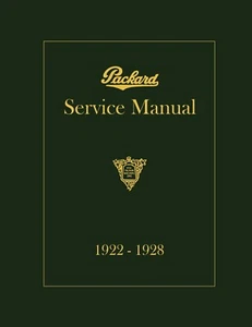 1922 - 1928 Packard Shop Manual - Picture 1 of 3
